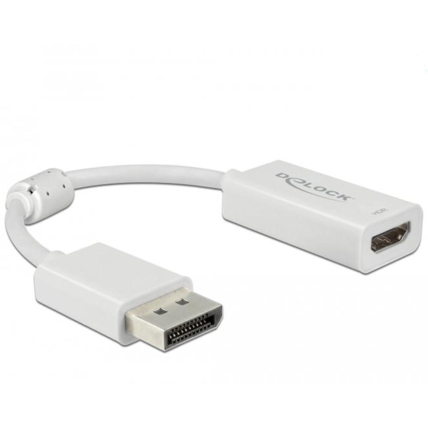 Delock Displayport 14 Adapter Zu Hdmi 4K 60 Hz Mit Hdr Funktion Passi delock kopen in de aanbieding Delock Displayport 14 Adapter Zu Hdmi 4K 60 Hz Mit Hdr Funktion Passi delock kopen in de aanbieding