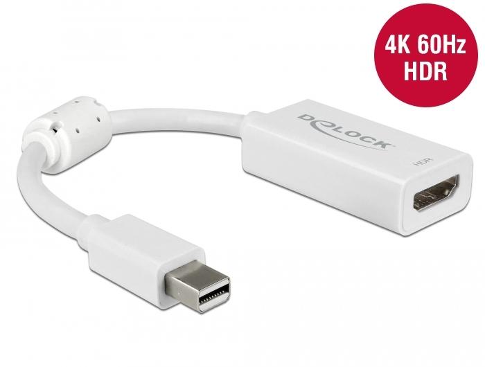 Delock Mini Displayport 14 Adapter Zu Hdmi 4K 60 Hz Mit Hdr Funktion delock kopen in de aanbieding Delock Mini Displayport 14 Adapter Zu Hdmi 4K 60 Hz Mit Hdr Funktion delock kopen in de aanbieding