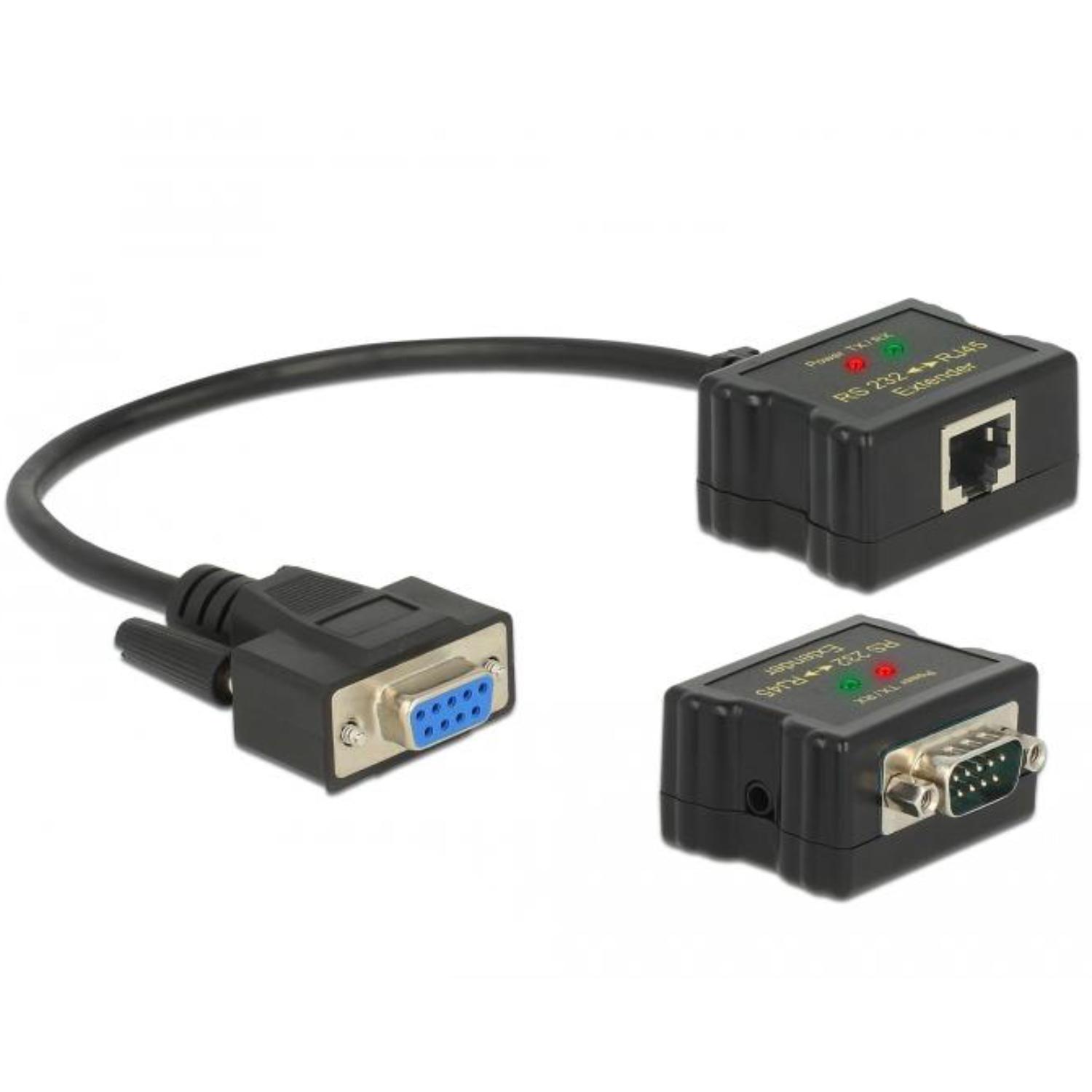 Delock Extender Rs 232 Db9 Buchse Rj45 Zu Rs Stecker Rj delock kopen in de aanbieding