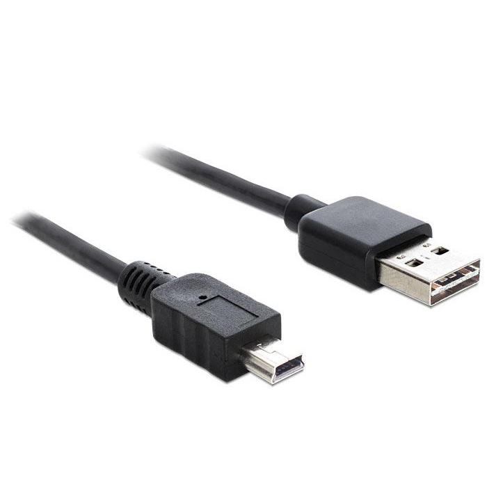 Delock Kabel EASY-USB 2.0 Type-A Stekker > USB 2.0 Type Mini-B Stekker - Delock