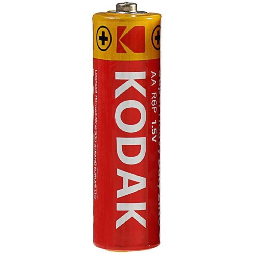 Opera cowboy Handboek AA Batterij - Zink - Aantal: 10 batterijen, IEC code: R06, MN1500,  Spanning: 1.5 Volt, Merk: Kodak - Super heavy duty,