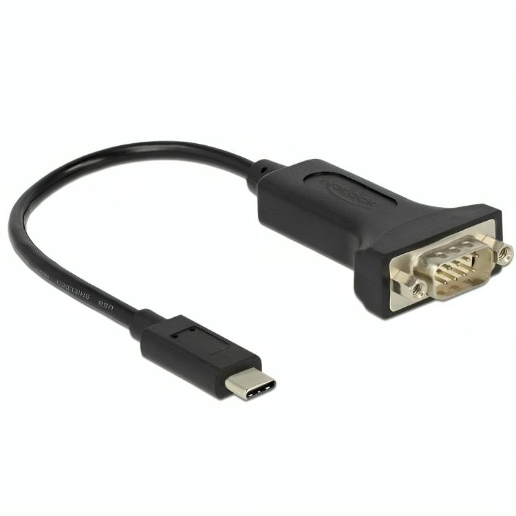 Delock Adapter USB Type-C™ > 1 x Seriell DB9 RS-232 - Delock