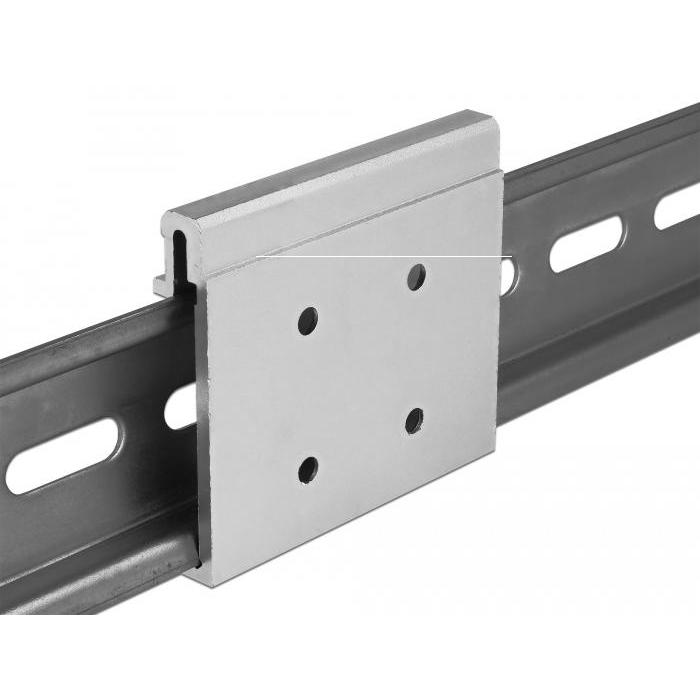 Montageclip voor DIN rail - Delock