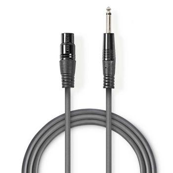 XLR audiokabel - Nedis
