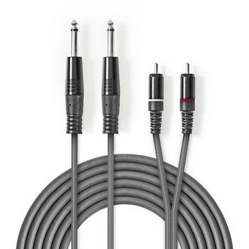 Jack naar tulp kabel - Nedis