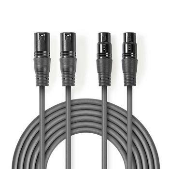 XLR audiokabel - Nedis