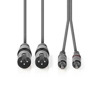 XLR audiokabel - Nedis