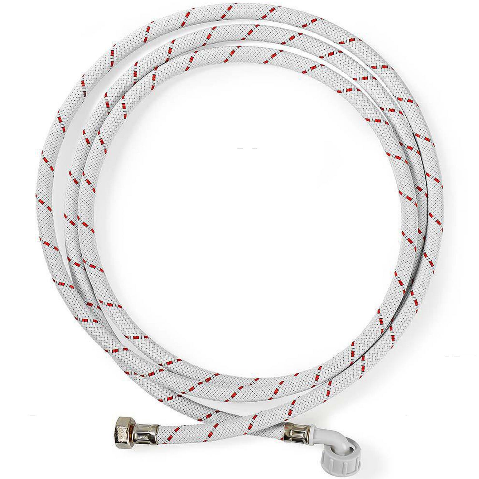 Nylon Toevoerslang 1/2'' Recht - 3/4'' Gehoekt 10 Bar 90 C 3 - Nedis