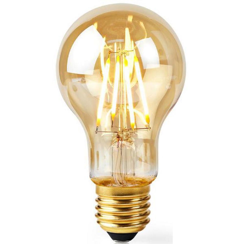 Warmte Wereldbol veelbelovend E27 smart filament led lamp - Vermogen: 5W Voltage: 220-240 V Lichtsterkte: 500  lumen