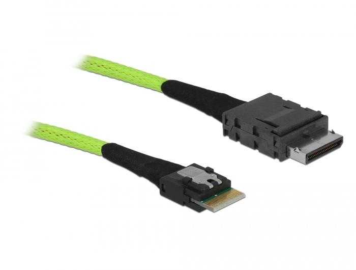 Delock Kabel Oculink Pcie Sff 8611 Zu Slim Sas 8654 05 M delock kopen in de aanbieding Delock Kabel Oculink Pcie Sff 8611 Zu Slim Sas 8654 05 M delock kopen in de aanbieding
