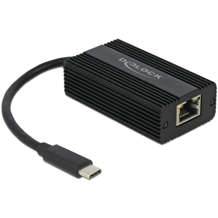 USB C Ethernet adapter - USB 3.2 gen 1, - Delock