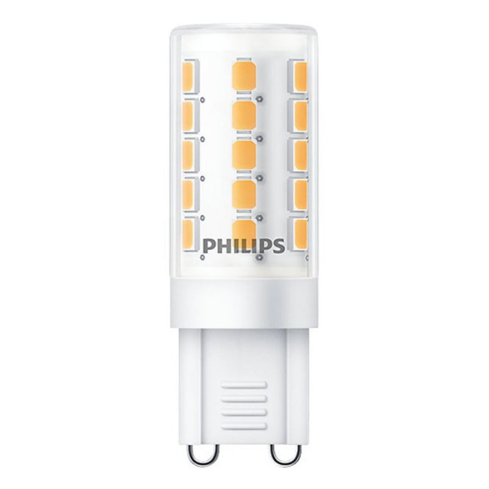 golf Gedeeltelijk Auto G9 lamp - 400 lumen - Philips - Lamptype: Led, Vermogen: 3.2 Watt - 230  Volt, Lichtsterkte: 400 lumen, Dimbaar: Nee, Lichtkleur: Extra warm wit -  2700 K.