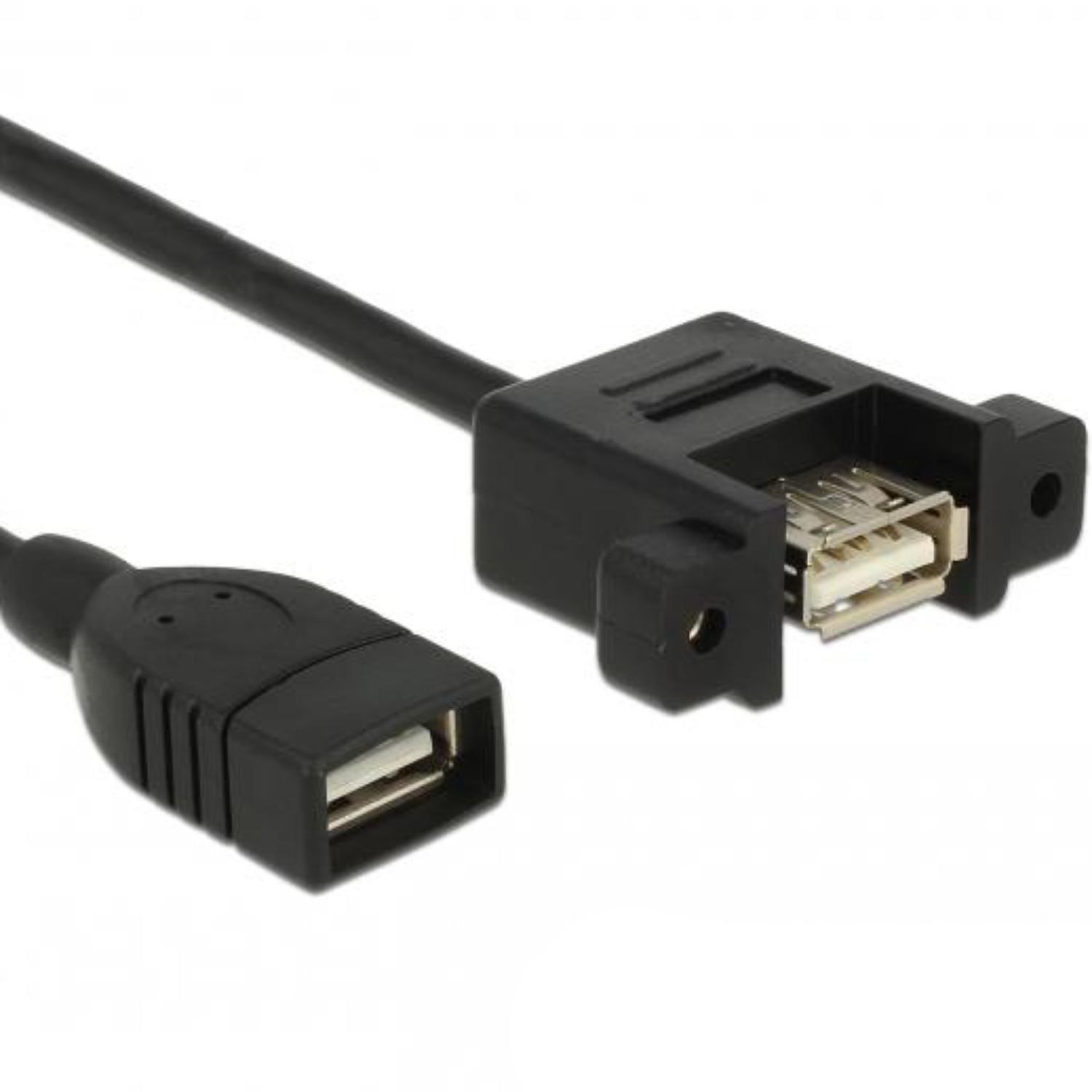 Delock Kabel Usb 20 Typ A Buchse 20 A Zum Einbau 0 delock kopen in de aanbieding
