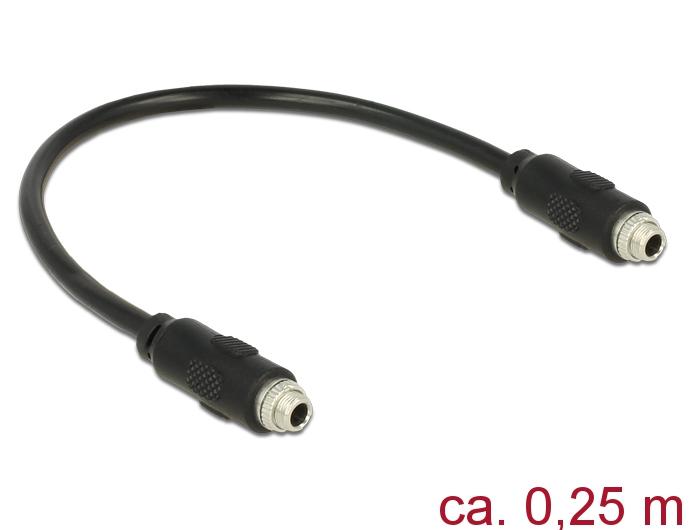 Delock-Kabel Audioaansluiting 3,5 mm-aansluiting voor installatie > audio j - Delock