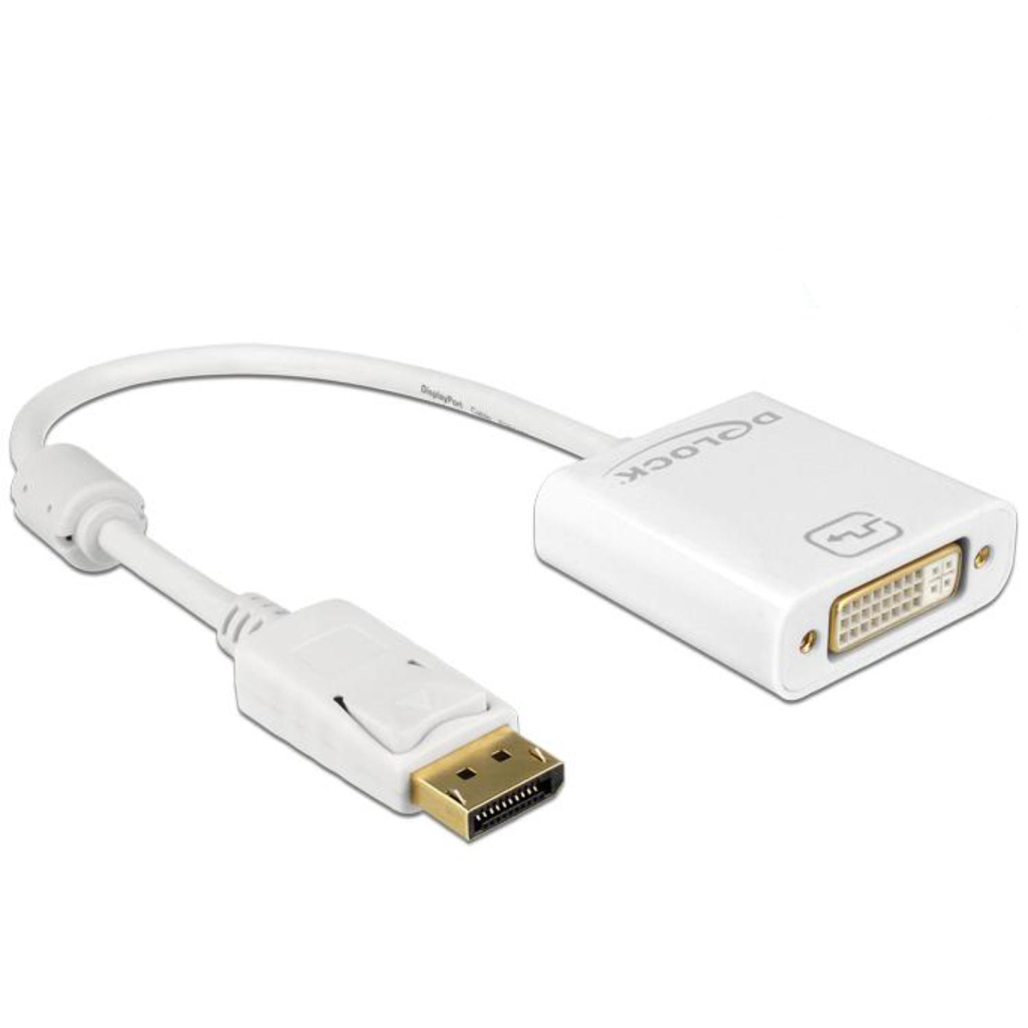 Delock Adapter Displayport 12 Stecker Dvi Buchse 4K Passiv Weia delock kopen in de aanbieding Delock Adapter Displayport 12 Stecker Dvi Buchse 4K Passiv Weia delock kopen in de aanbieding