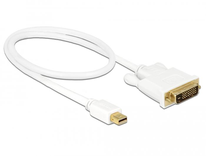 Delock Kabel mini DisplayPort 1.1 Stekker > DVI 24+1 Stekker 0,5 m - Delock