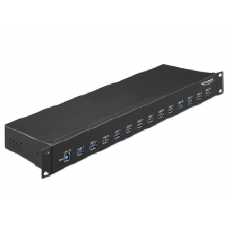 Delock 19A3 Industrie Hub 13 X Usb 31 Gen 1 Typ A delock kopen in de aanbieding