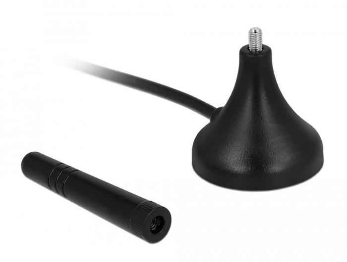 LTE antenne SMA stekker 1–2 dBi omnidirectioneel magnetische voet 3 meter