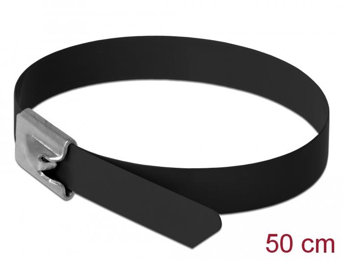 Tie-Wrap - 500 mm - Zwart - Delock