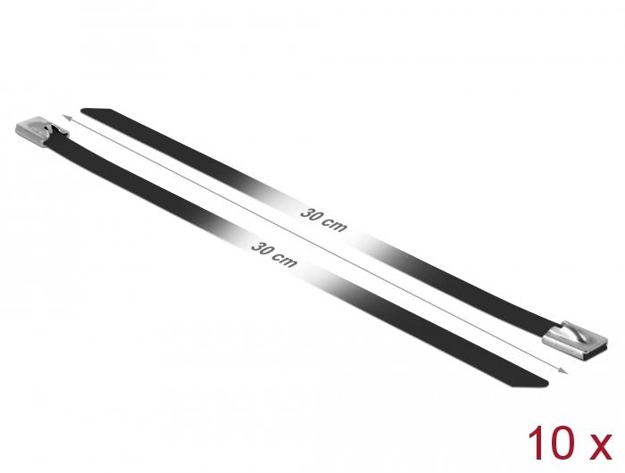 Tie-Wrap - 300 mm - Zwart - Delock