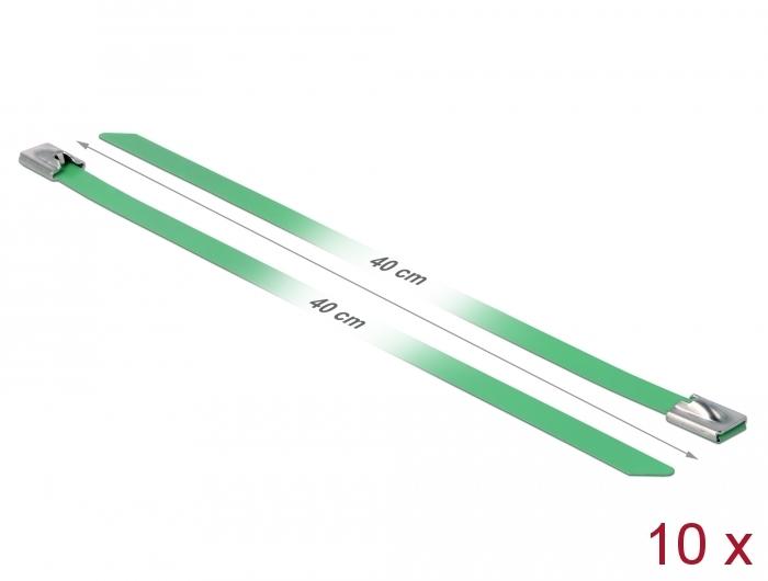 Tie-Wrap - 400 mm - Groen - Delock
