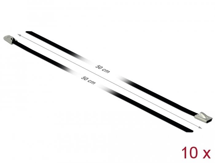 Tie-Wrap - 500 mm - Zwart - Delock