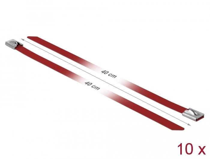 Tie-Wrap - 400 mm - Rood - Delock