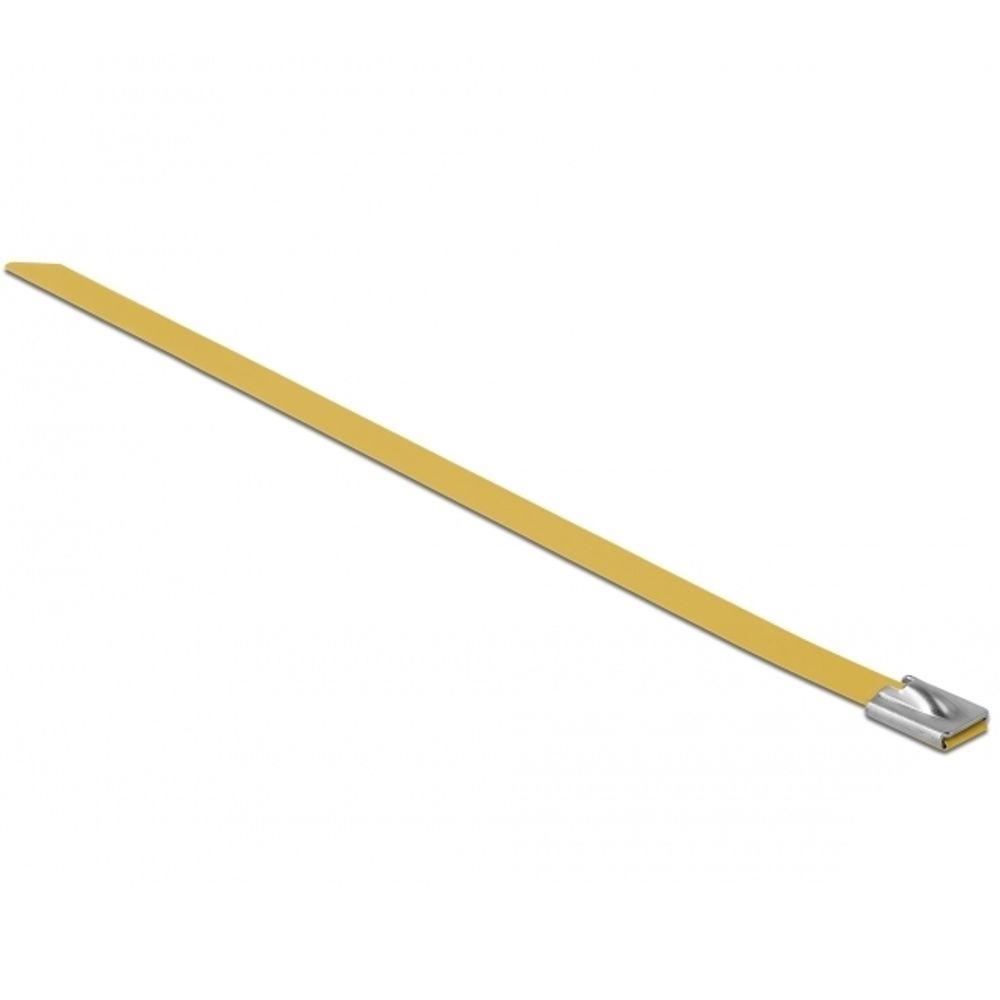 Tie-Wrap - 400 mm - Geel - Delock