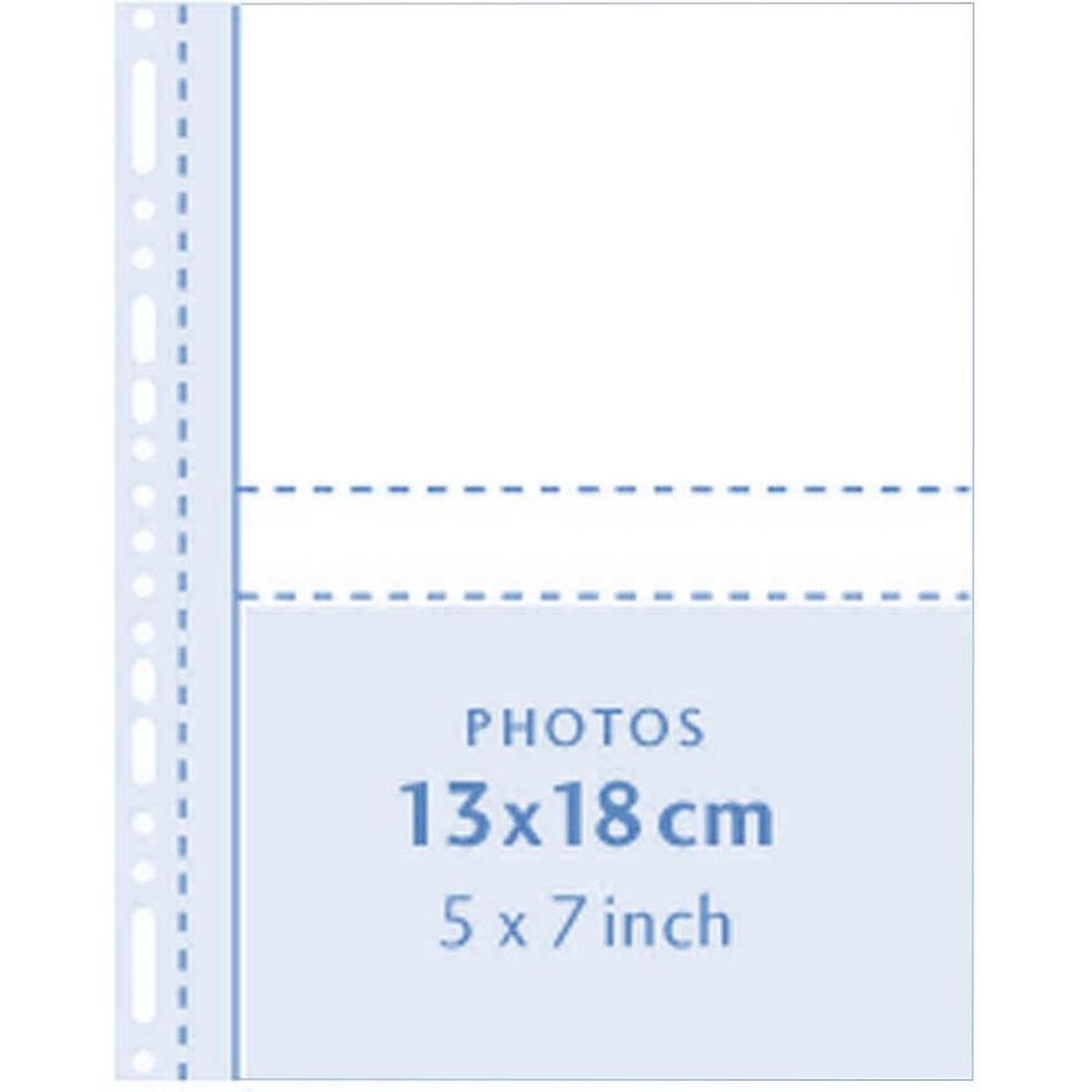 10Photosheets 13x18 white - Henzo