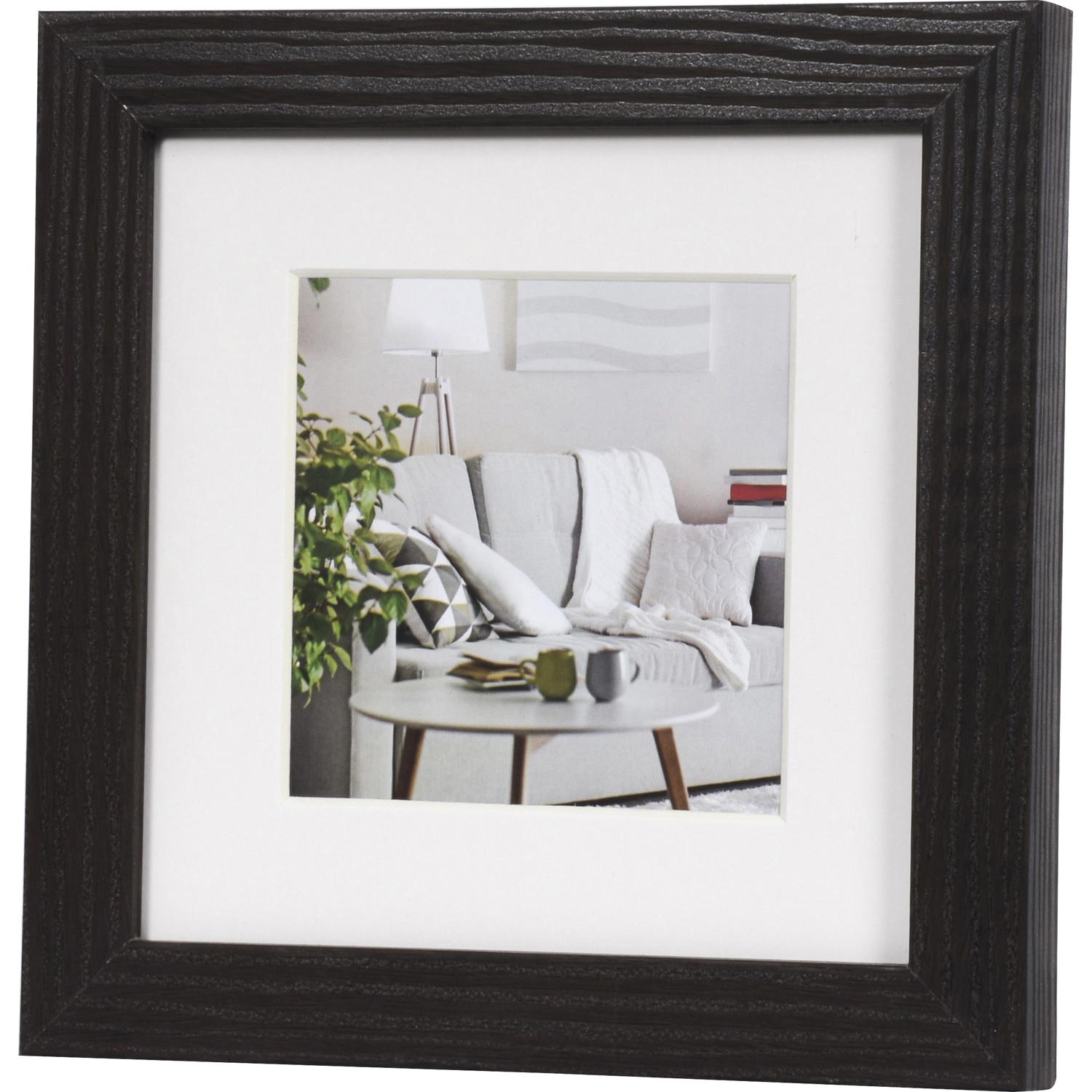 Fotolijst Modern - 15x15cm - Donkerbruin
