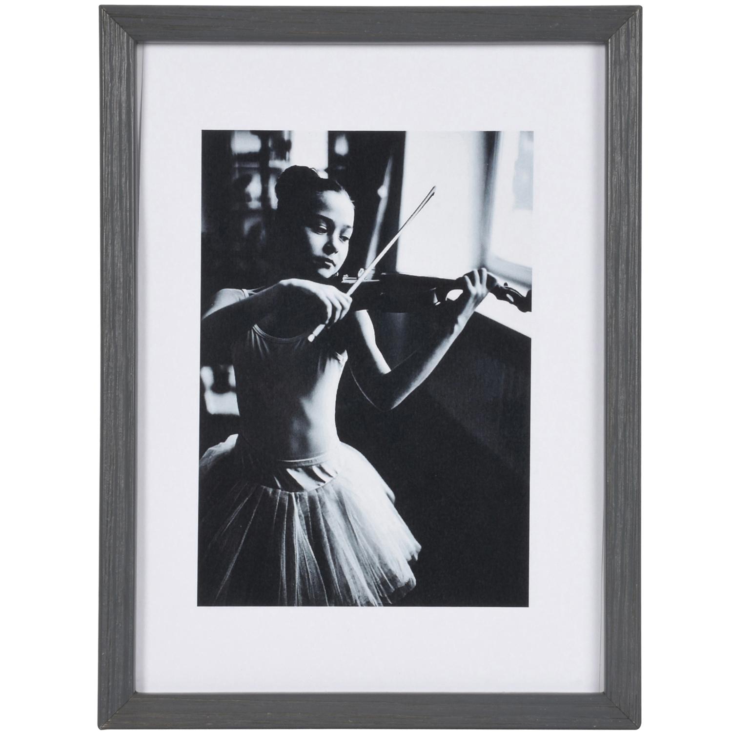 Viola Frame 10x15 dgrey