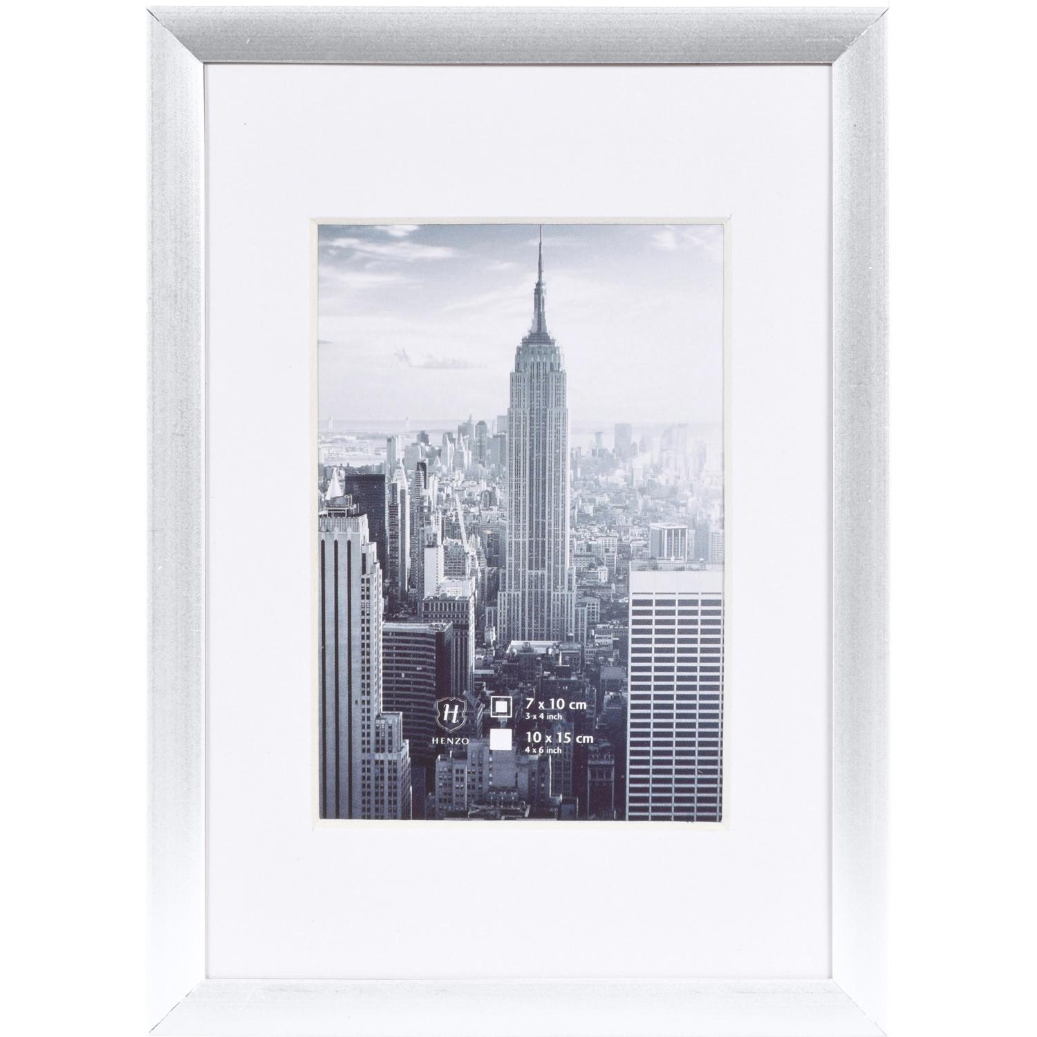 Manhattan Frame 10x15 silver