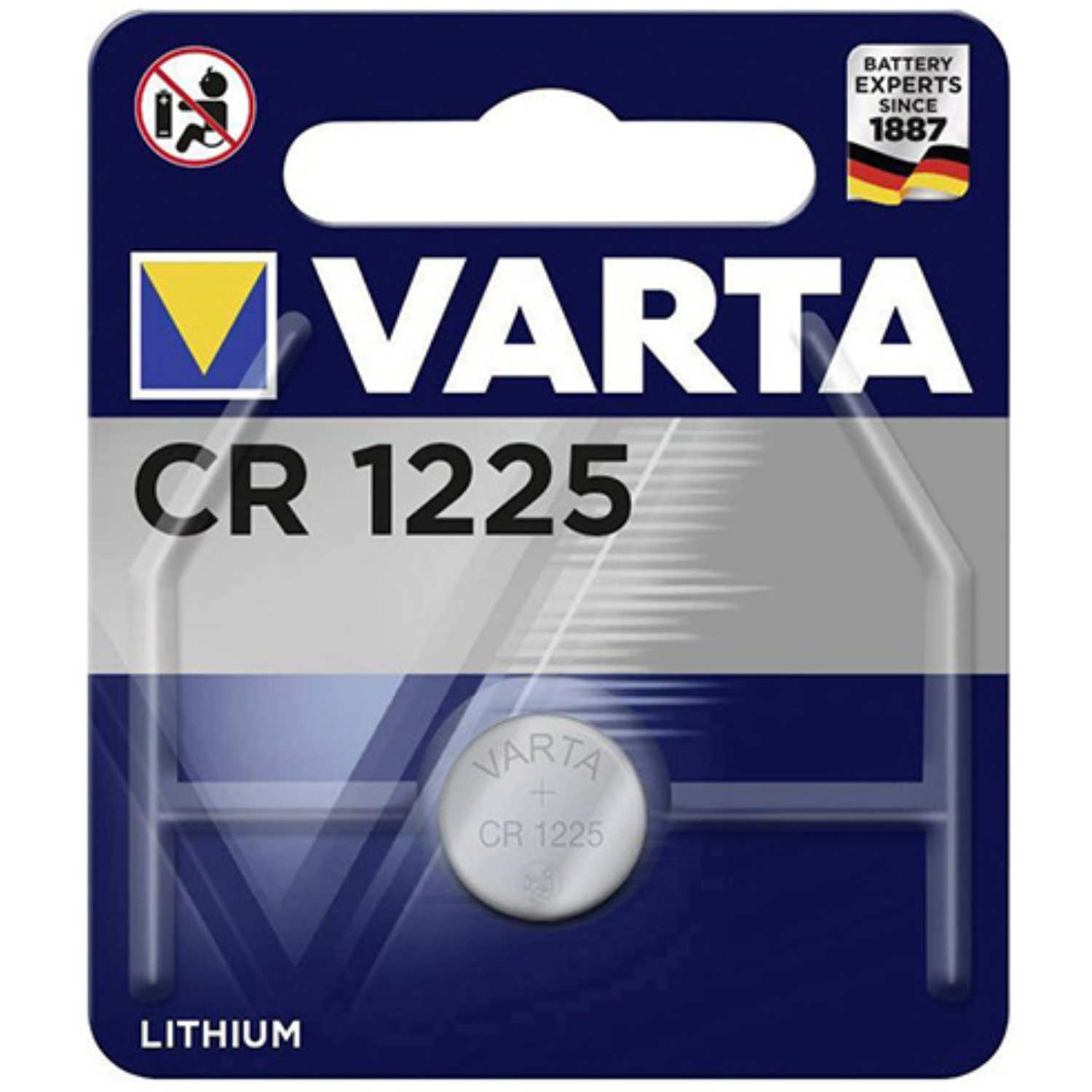Lithium Knoopcel - CR2450 - Aantal: 1 stuk Merk: Varta Capaciteit
