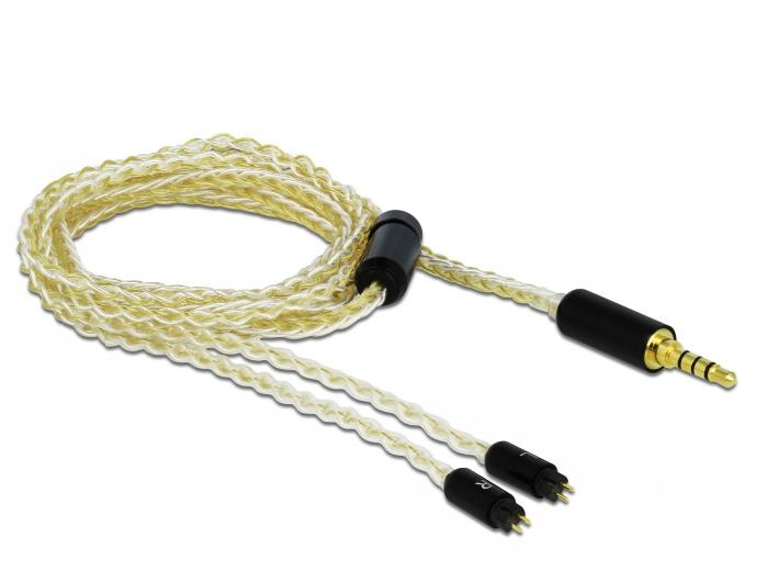YSJJZRL Spina maschio da 3,5 mm a 4 pin Filo nudo Open End TRS 4 poli Stereo Spina da 3,5 mm Connettore jack Cavo audio (0,3 milioni,Maschio-4 poli