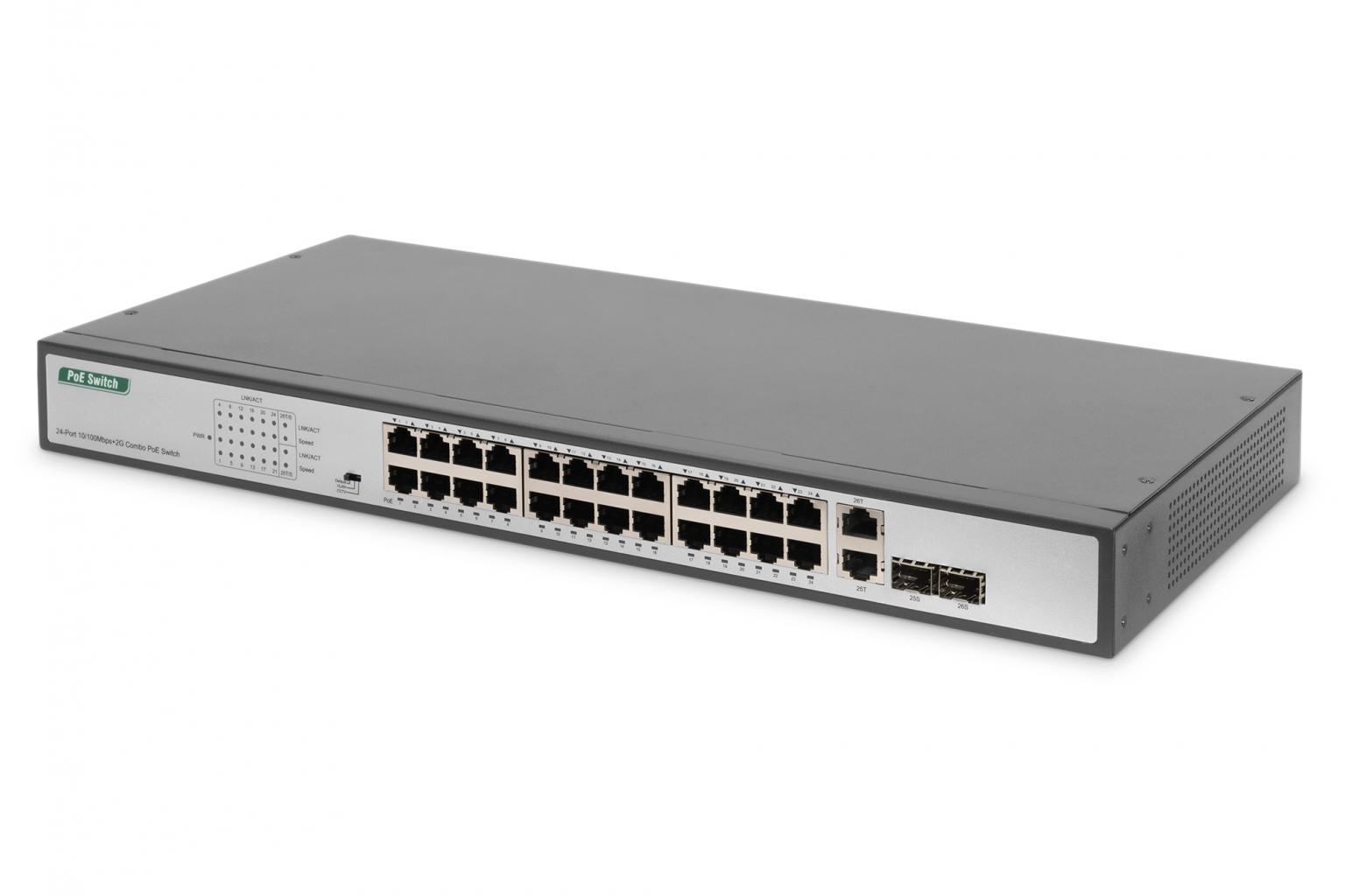 19 inch netwerk switch - Digitus
