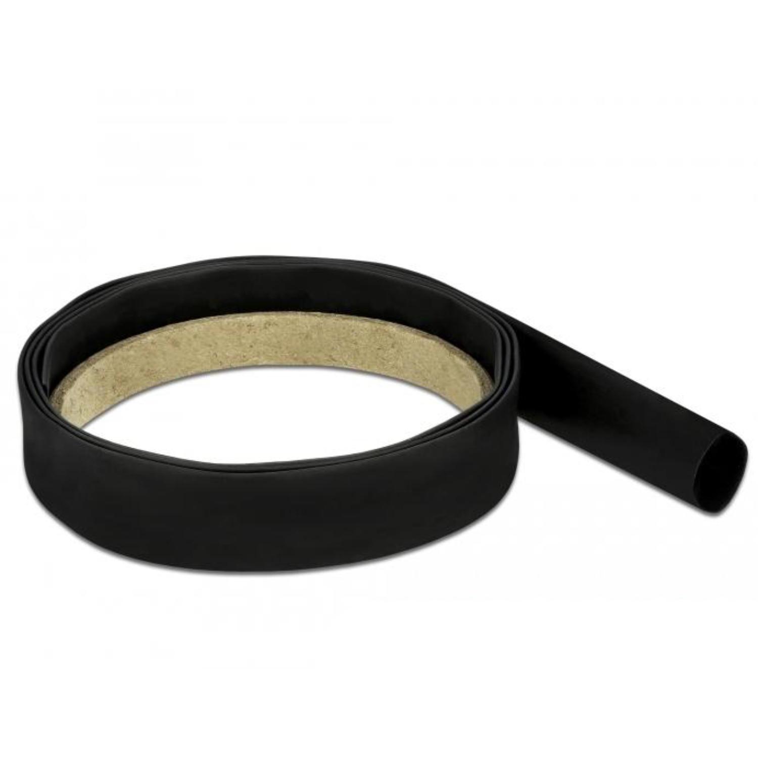 Delock krimpkous 1 m x 12 mm zwart - Delock