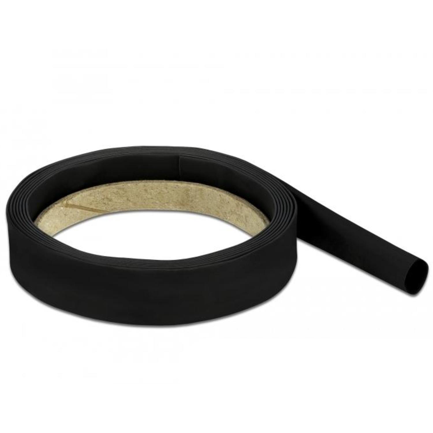 4:1 Krimpkous, krimpkous voor elektrische kabel, krimpkous met lijm, lengte 2 m (12 mm, zwart