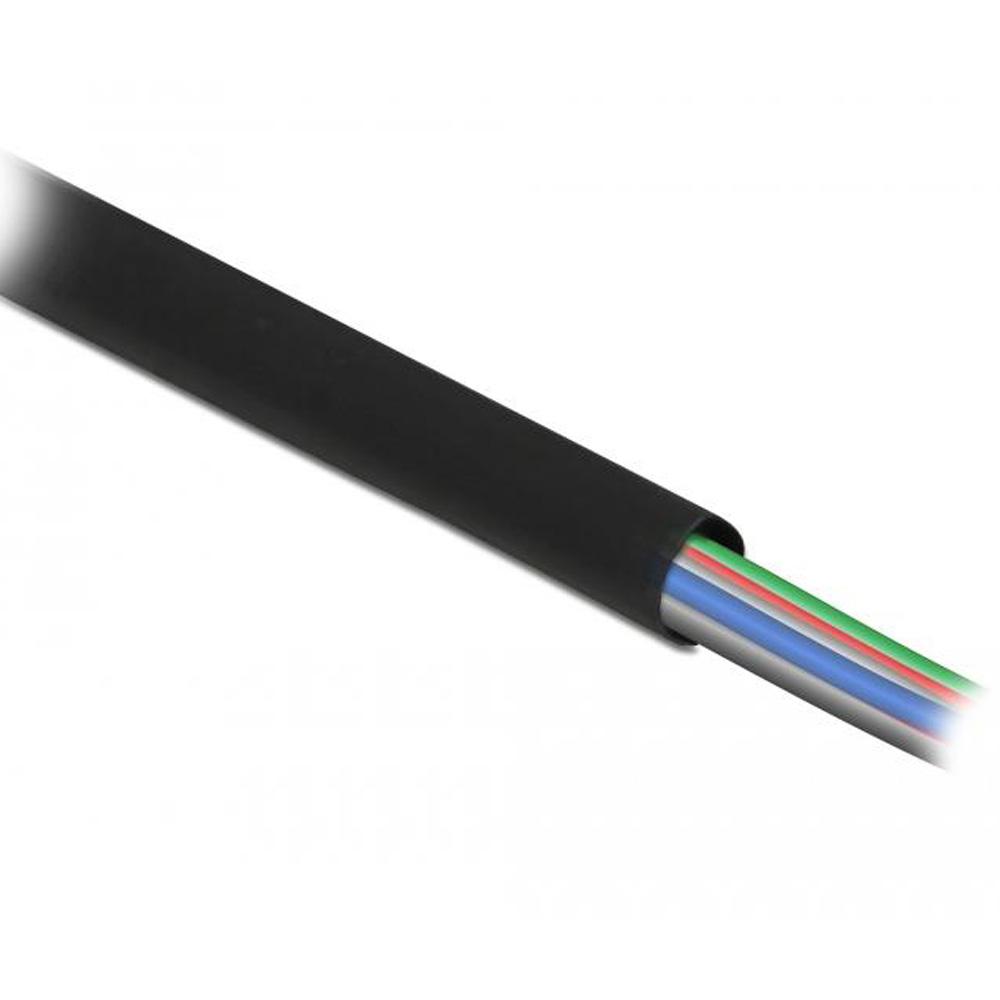 Delock krimpkous 2 m x 16 mm zwart - Delock