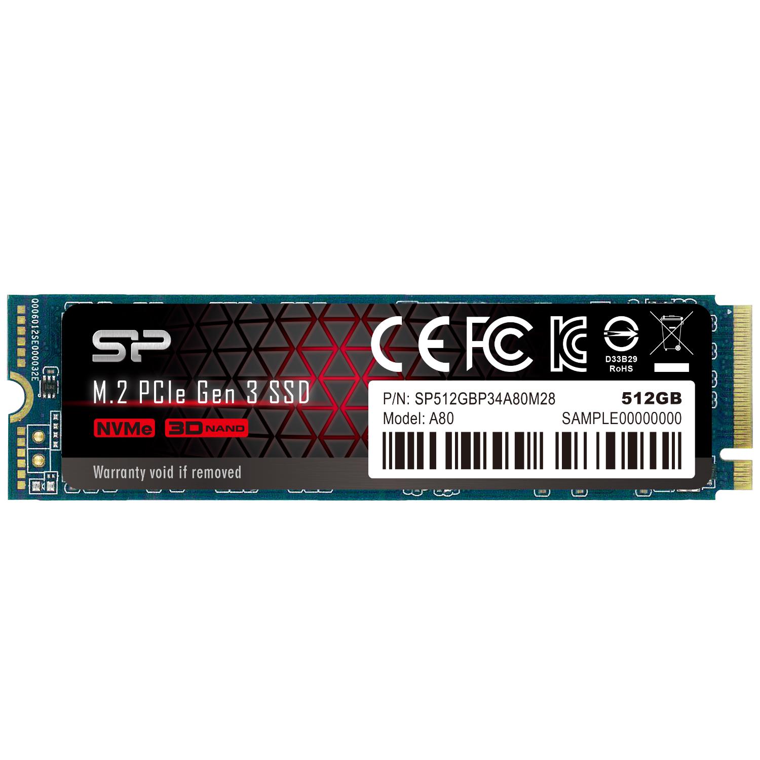 M.2 SSD - 512 GB - Silicon Power