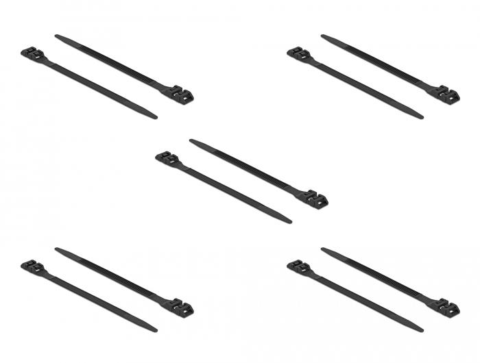 Tie-Wrap - 250 mm - Zwart - Delock