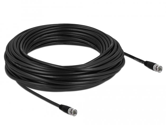Delock-Kabel BNC-Stekker op BNC-Stekker 25 m