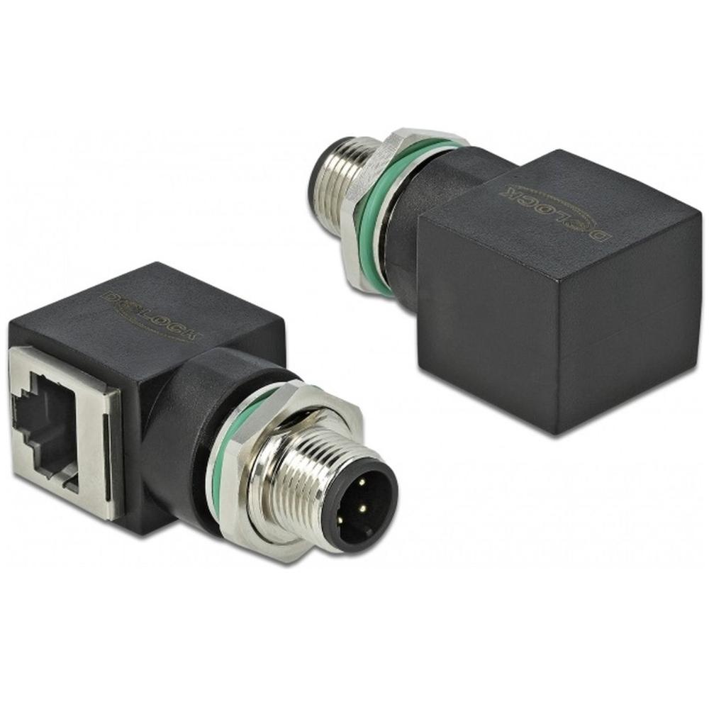 M12 naar RJ45 adapter - Delock