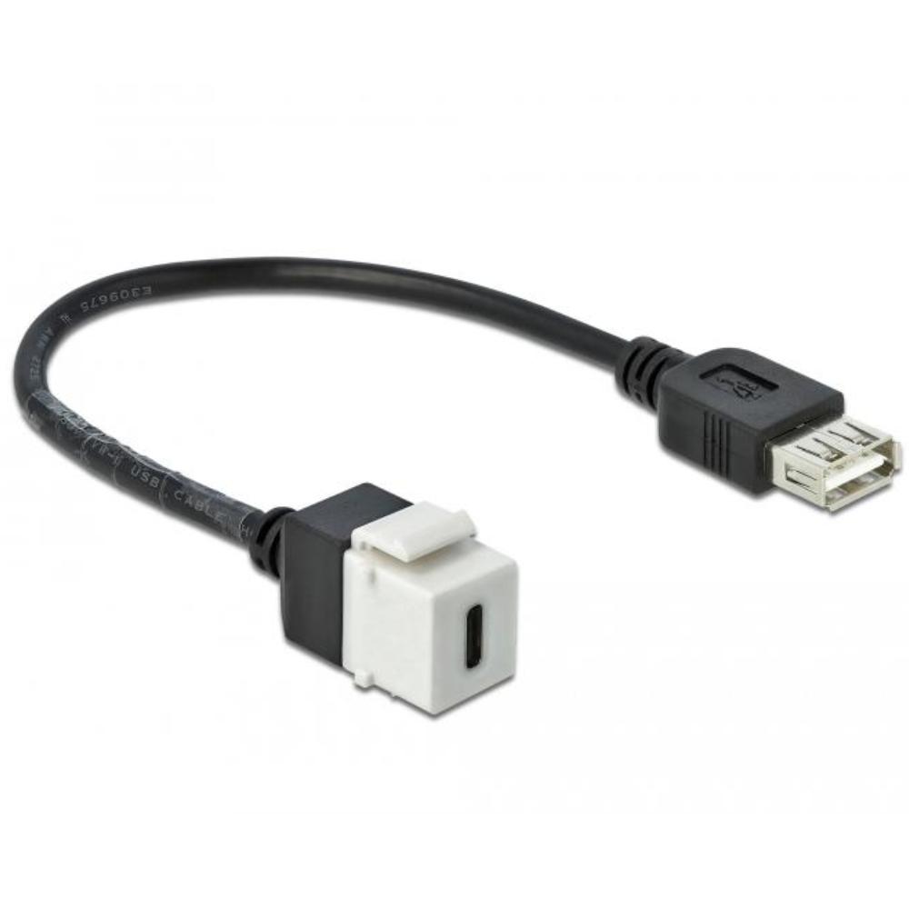 USB A naar C keystone - Delock