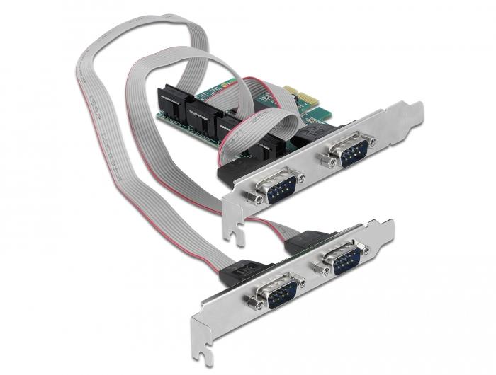 PCI express naar seriële RS-232 - Delock