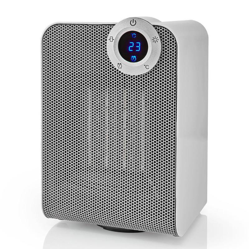 Elektrische verwarming - Deze slimme ventilatorverwarming met WiFi kan alleen worden gebruikt of in combinatie met je andere Nedis SmartLife-apparaten. Gebruik aanraakknoppen aan de - of bedien het