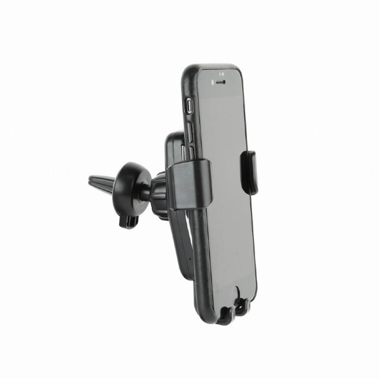 R straf staan QI Lader - Telefoonhouder Auto - Toepassing: Smartphone, Type: Magneet -  Qi, Draaibaar: 360°, Kantelbaar: 45°, Materiaal: TPU + PC, Laadcapaciteit:  10 Watt.