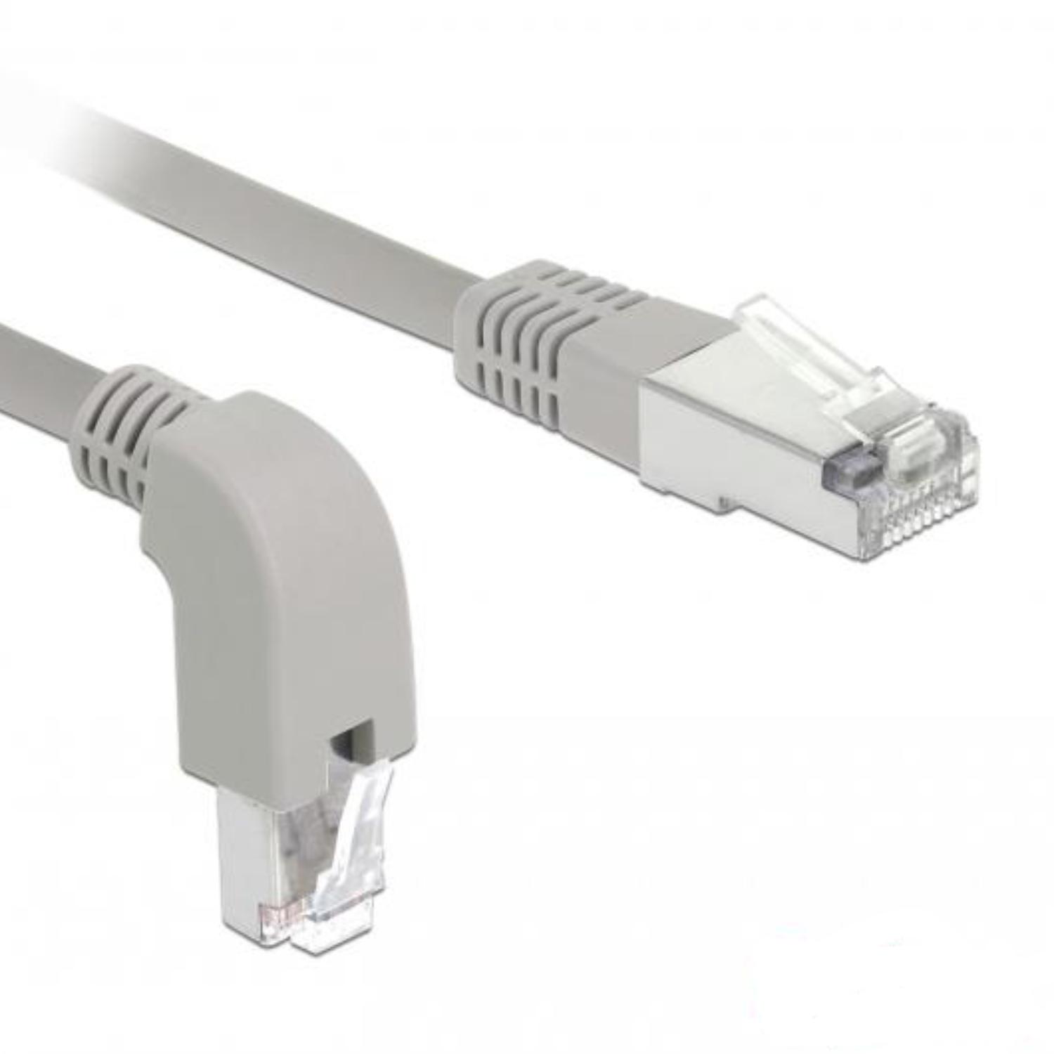 S/FTP Cat 6a kabel - haaks - 1 meter - Delock