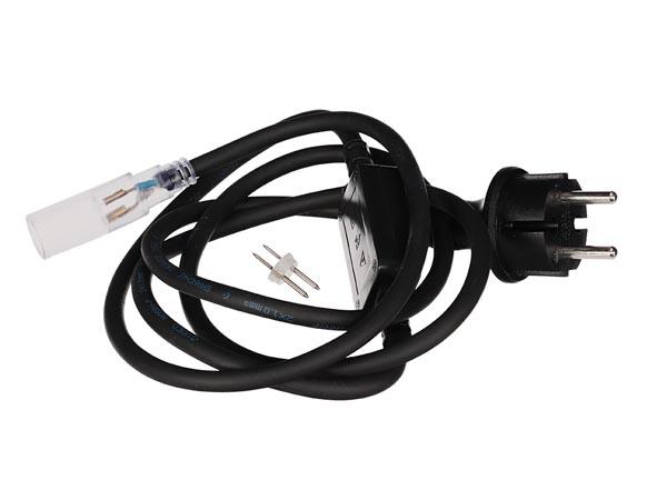 VOEDINGSKABEL VOOR LED-LICHTSLANG - WATERBESTENDIG - 1 st. - HQ-Power