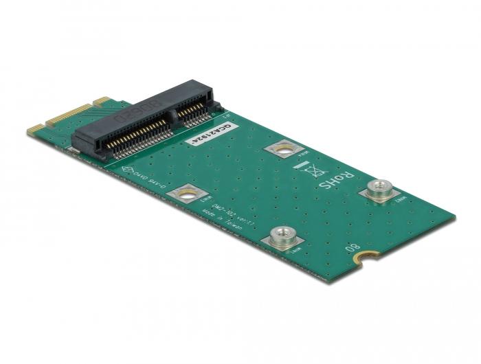 DeLOCK 65228 - Adattatore Converter MiniPCIe Half-size A Full-size Per Slot Di Espansione - 3