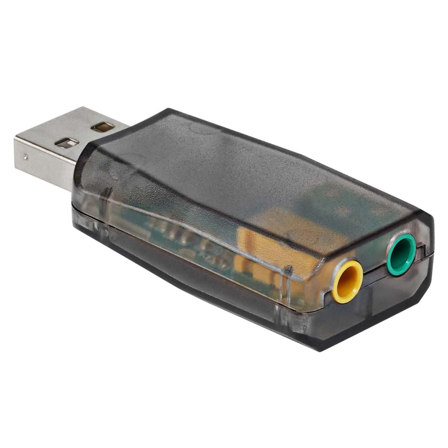 USB 2.0 naar Surround Adapter 5.1 - Allteq